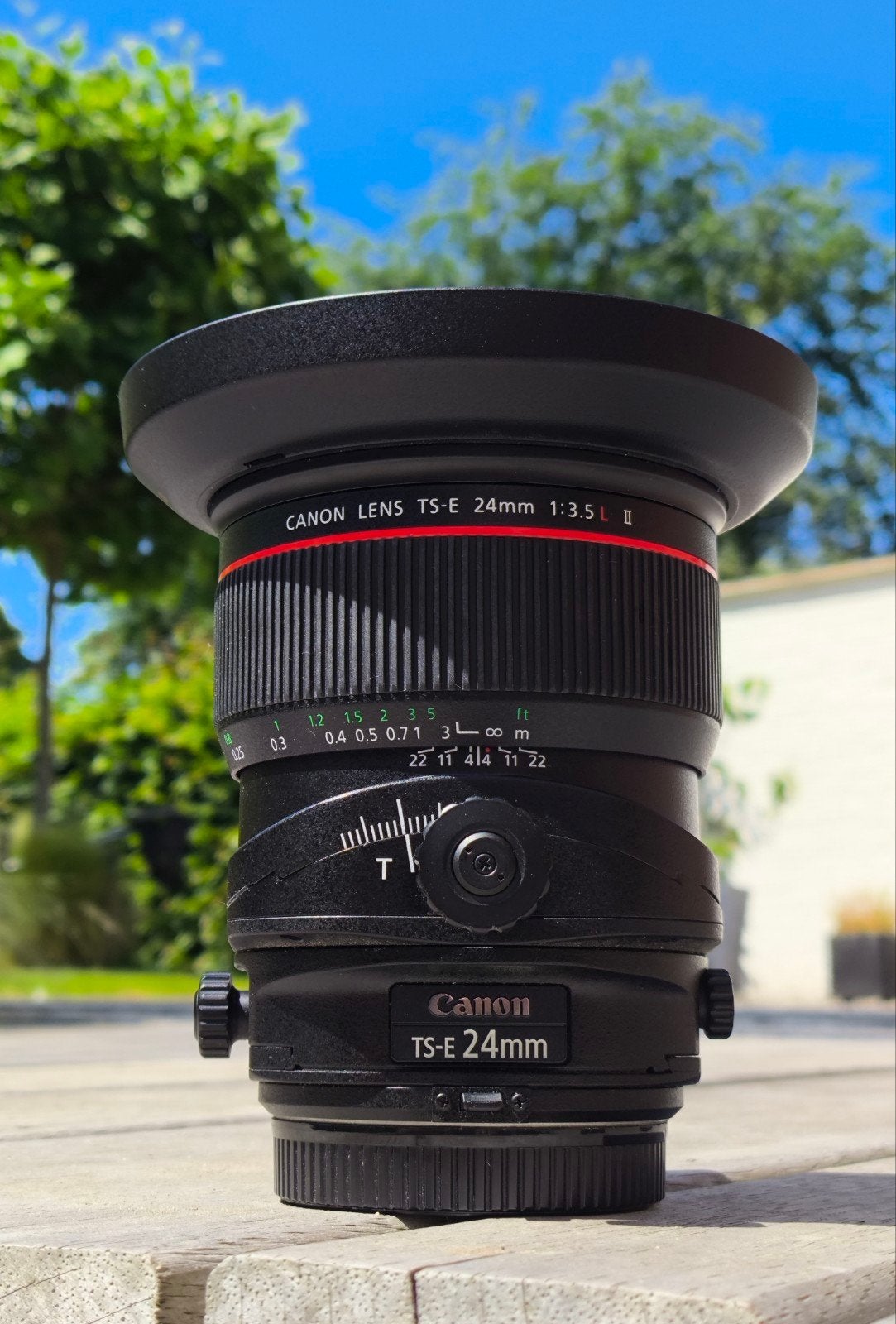 Canon 24mm TS-E II, Canon, Zo goed als nieuw, 24 mm, Canon EF