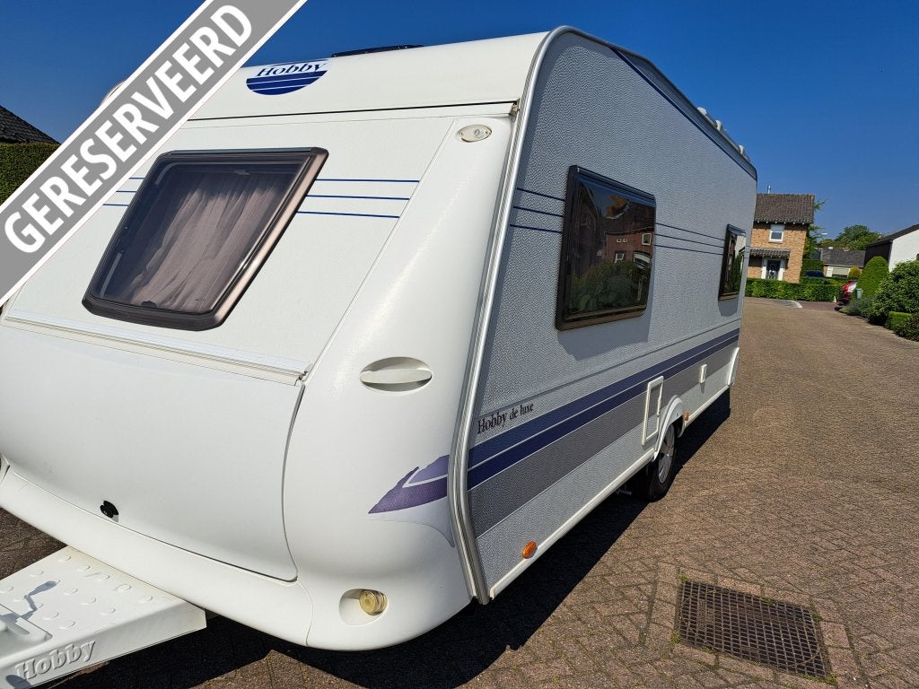 Hobby De Luxe 495 UL VERKOCHT VERKOCHT!, Rondzit, Hobby, Bedrijf, Overige typen