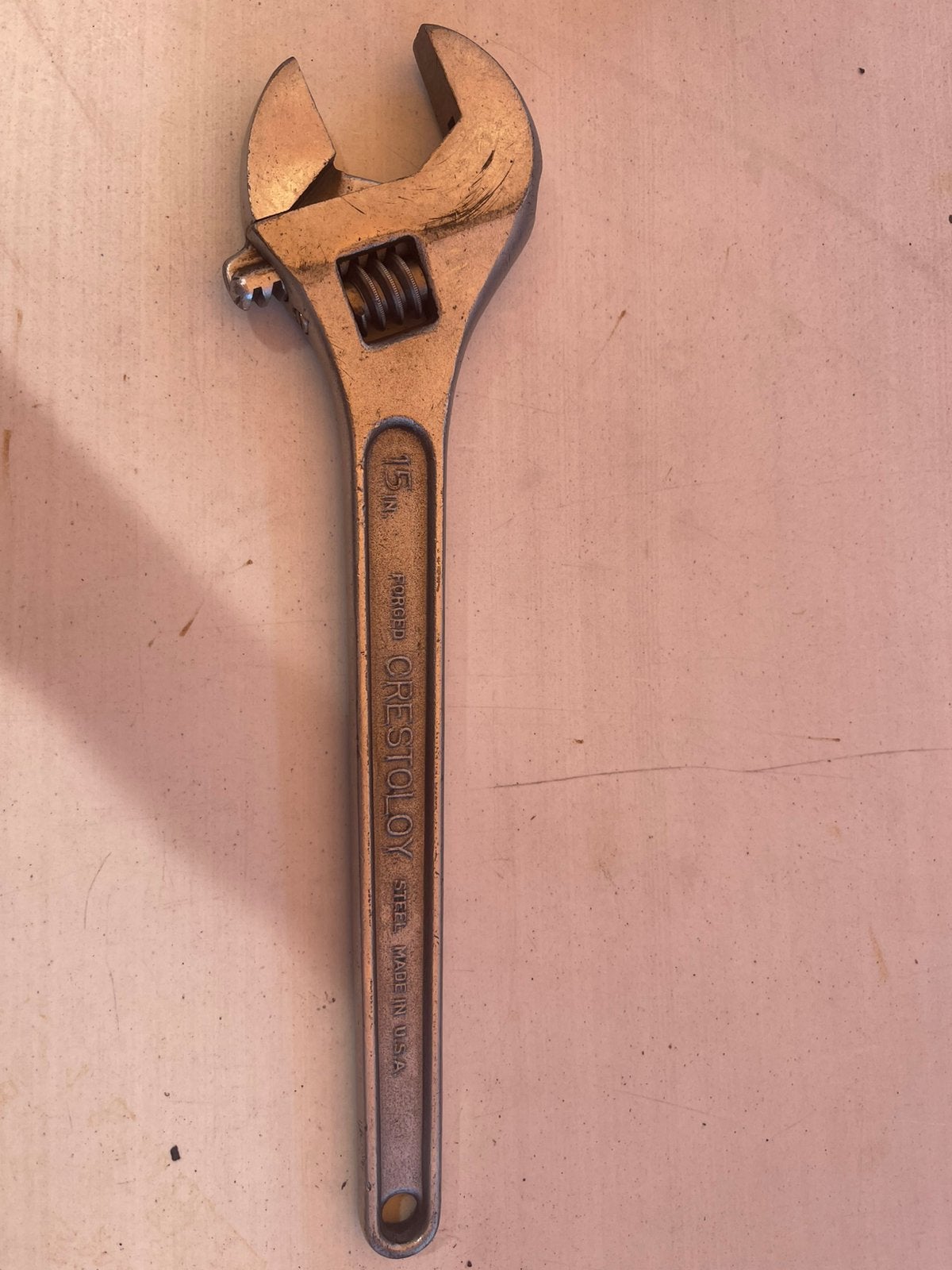 Baco 15 inch massief, Doe-het-zelf en Verbouw, Gereedschap | Handgereedschap, Ophalen, Zo goed als nieuw