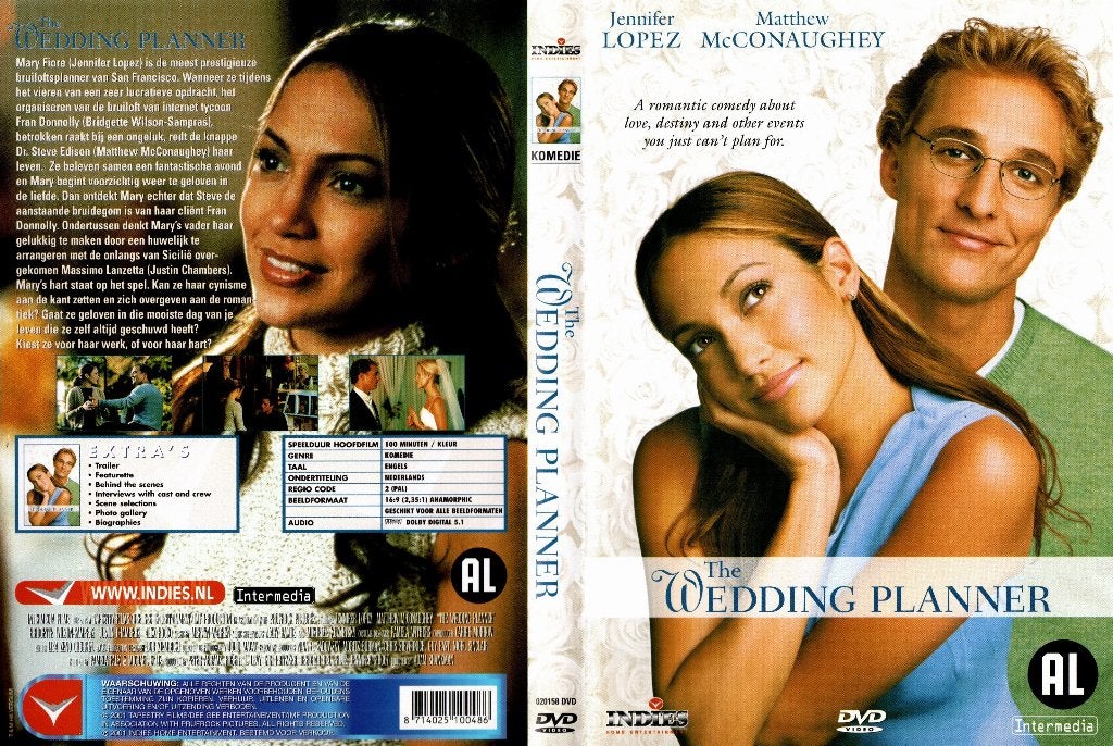 The Wedding Planner, Alle leeftijden, Ophalen of Verzenden, Zo goed als nieuw, Romantische komedie