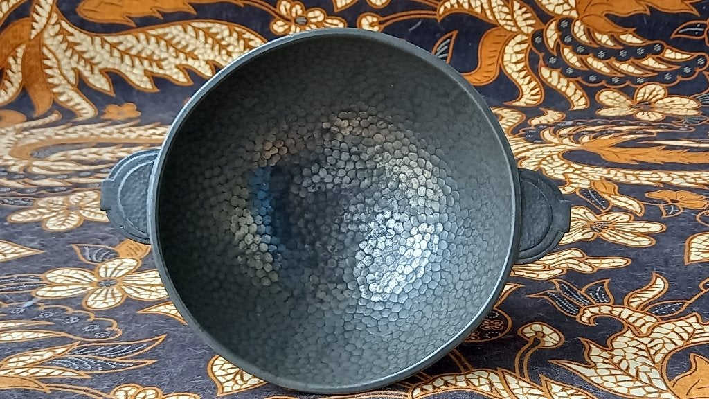 Mooie originele Art Deco kom uit Engeland van Poston London., Antiek en Kunst, Antiek | Tin, Ophalen of Verzenden
