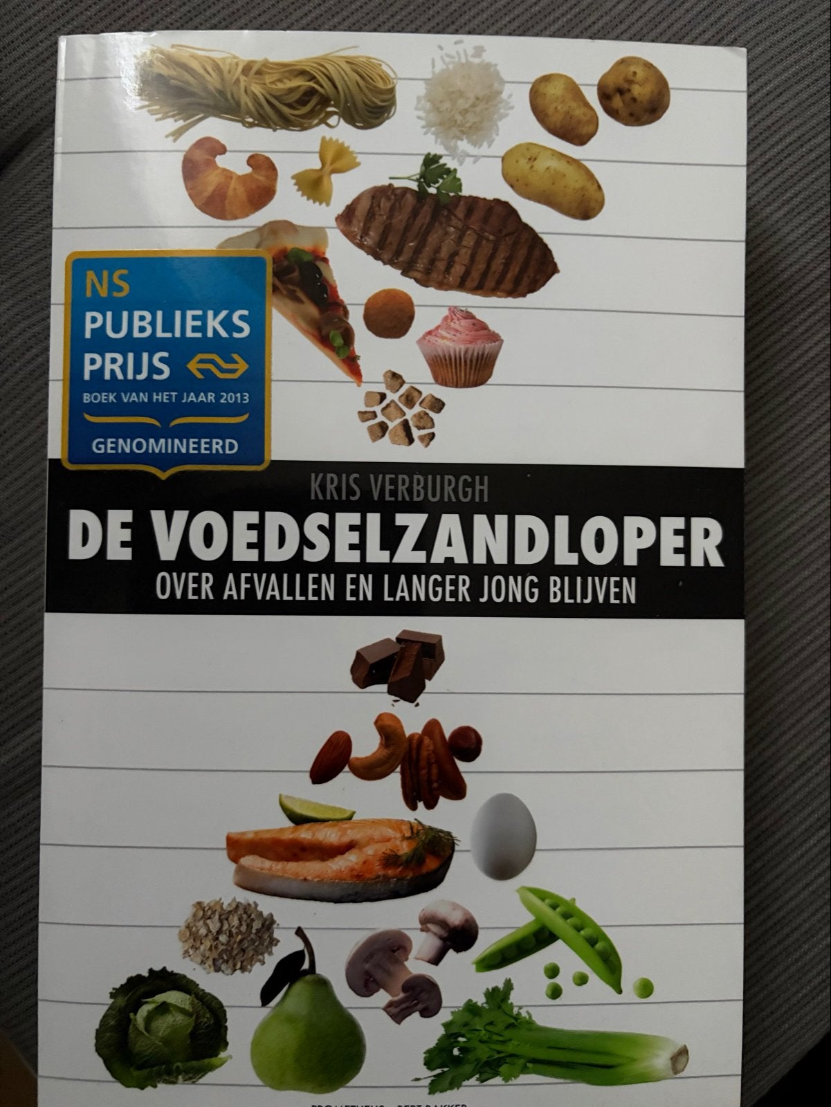 De Voedselzandloper - Kris Verburgh (Afvallen & Jong Blijven, Boeken, Ophalen of Verzenden, Zo goed als nieuw, Dieet en Voeding