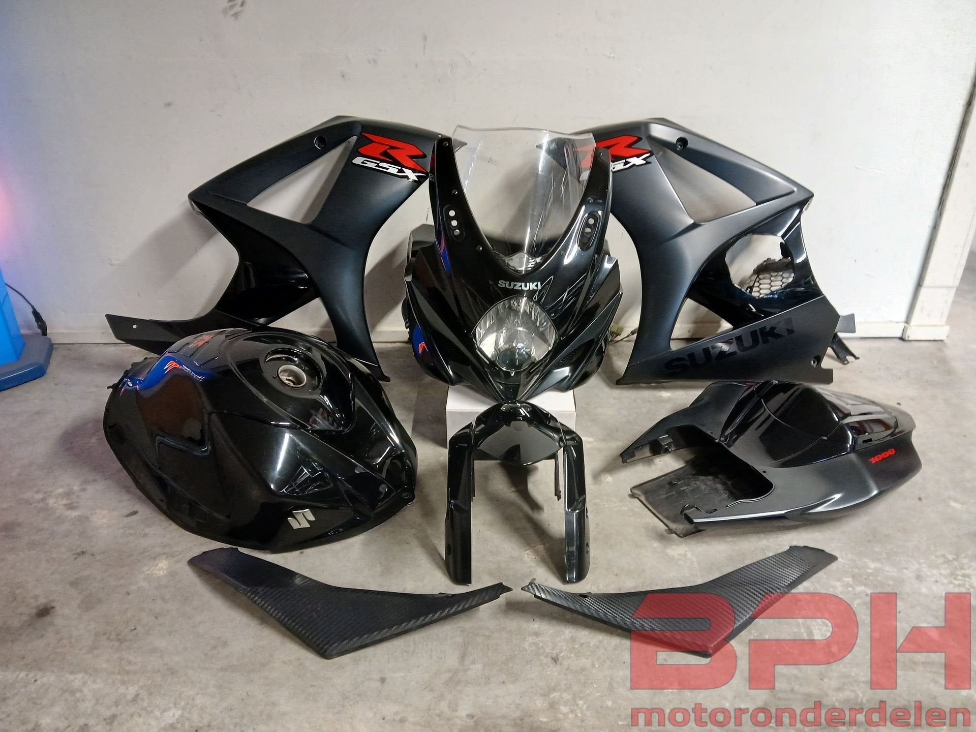 Kappenset / kuipset + tank Suzuki GSX-R GSXR 1000 K7 - K8 20, Motoren, Onderdelen | Suzuki, Ophalen, Gebruikt, -, -