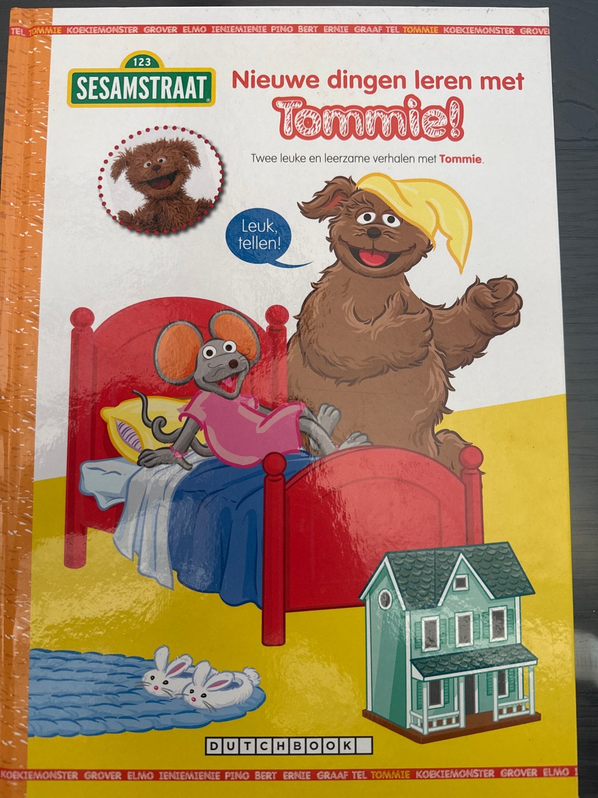 Sesamstraat: Nieuwe dingen leren met Tommie! (Boek), Ophalen, Zo goed als nieuw, 2 tot 3 jaar