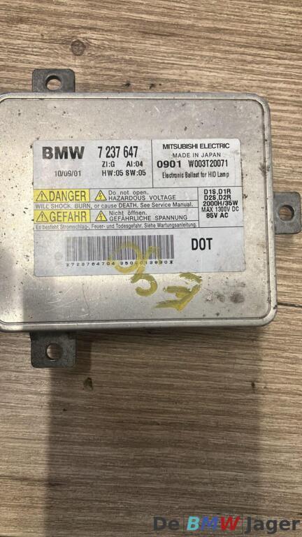Xenon module BMW 7-serie F01 F02 F04 7237647, Gebruikt, Ophalen of Verzenden, BMW, BMW