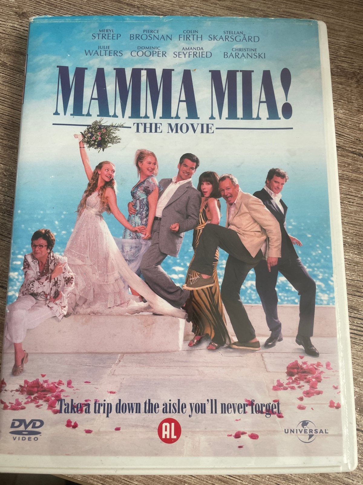 Mamma Mia! The Movie DVD - Musical Komedie, Alle leeftijden, Nederlands, Romantische komedie, Ophalen of Verzenden