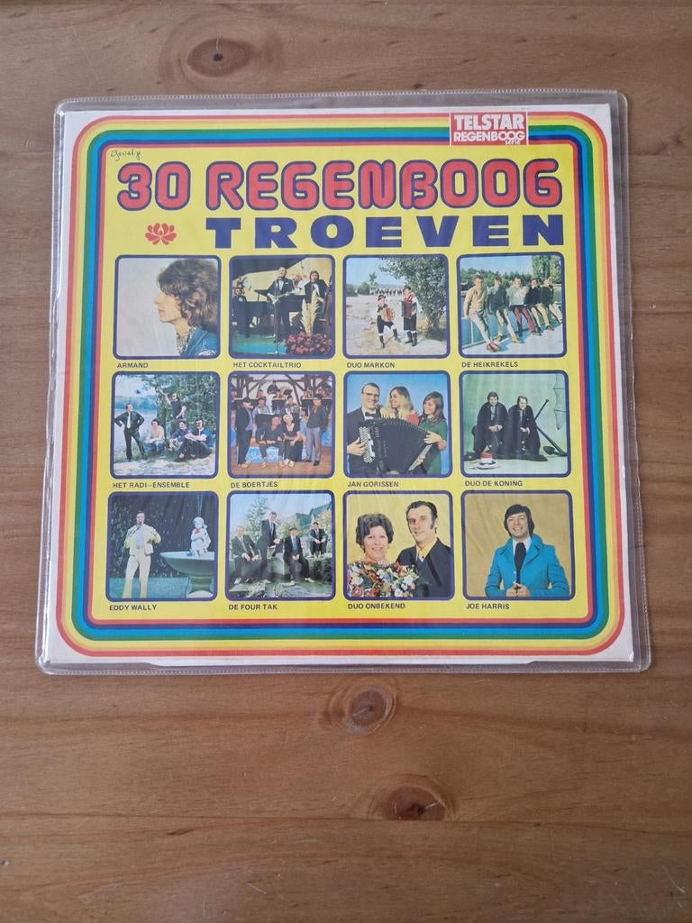 LP 30 Regenboog Troeven - Diverse Artiesten, Cd's en Dvd's, Vinyl | Nederlandstalig, Gebruikt, Overige genres, Ophalen of Verzenden