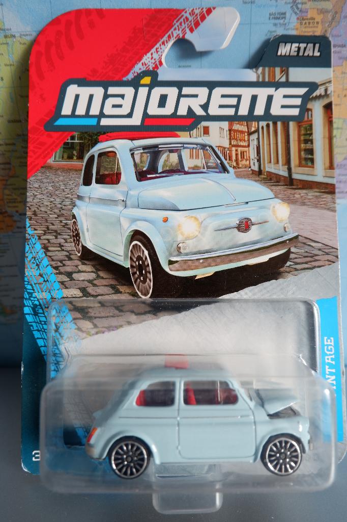 Majorette, Fiat 500 1959, Hobby en Vrije tijd, Modelauto's | Overige schalen, Ophalen of Verzenden, Nieuw, Auto