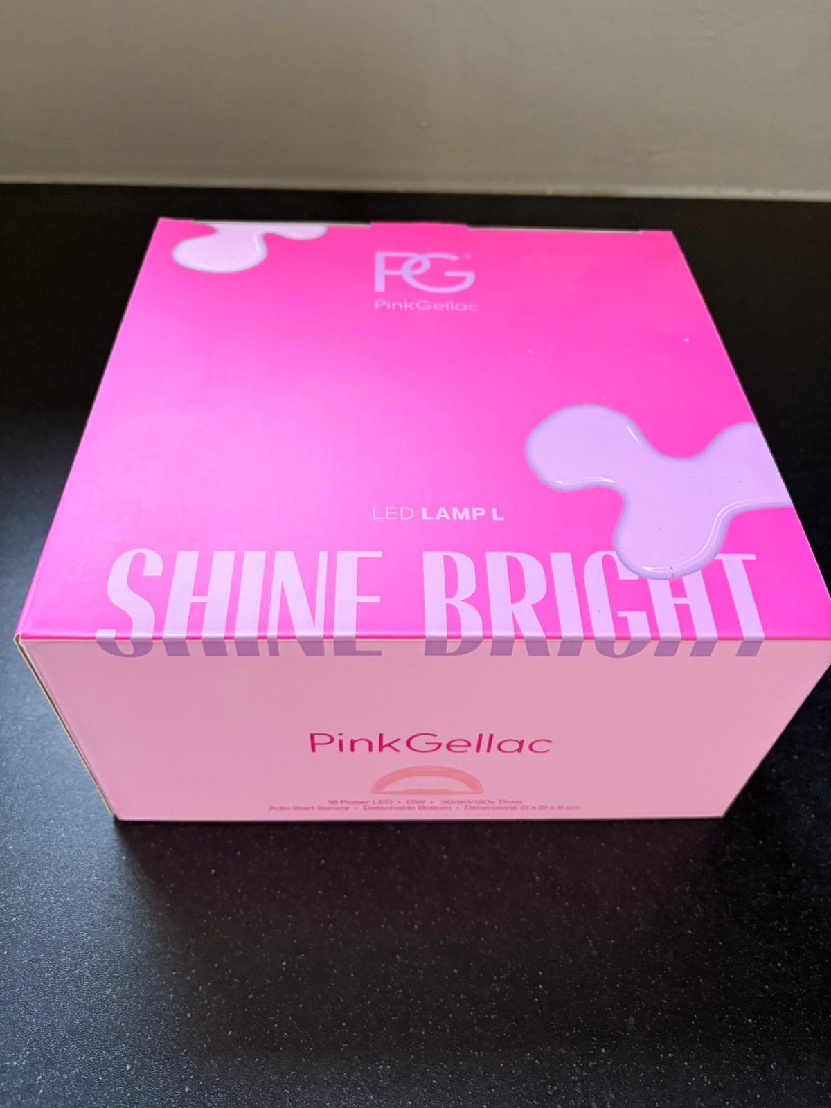 Nieuw! Pink gellac lamp maat L, Verzenden, Nieuw, Toebehoren, Handen en Nagels