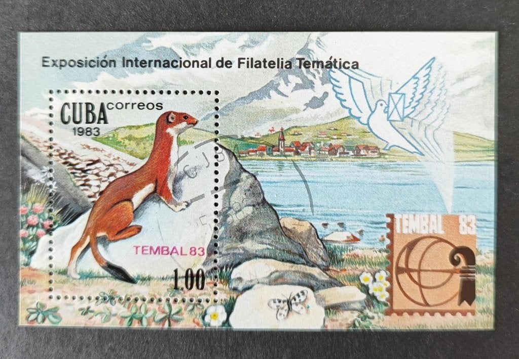 Cuba 0206012 Tembal '83, Verzenden, Gestempeld, Midden-Amerika