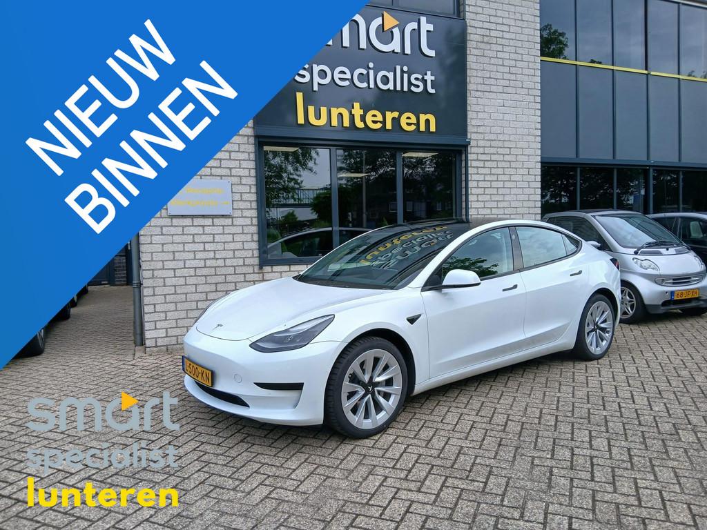 Tesla Model 3 Standard RWD Plus 60 kWh, Auto's, Automaat, 238 pk, Gebruikt, Wit
