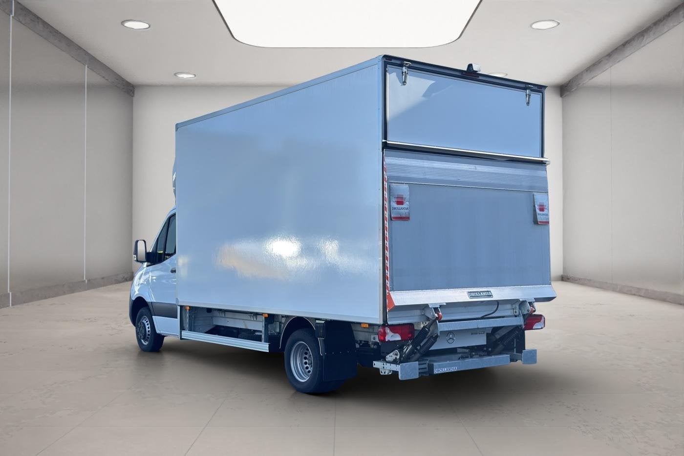 Mercedes-Benz Sprinter 519 Bakwagen + Laadklep 1000kg (N1), Auto's, Automaat, Gebruikt, 2000 kg, Wit