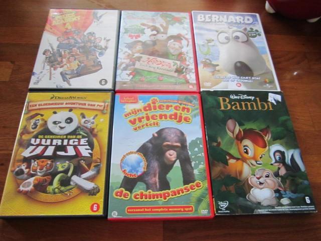 69x kinder DVD,s, Alle leeftijden, Ophalen of Verzenden, Zo goed als nieuw