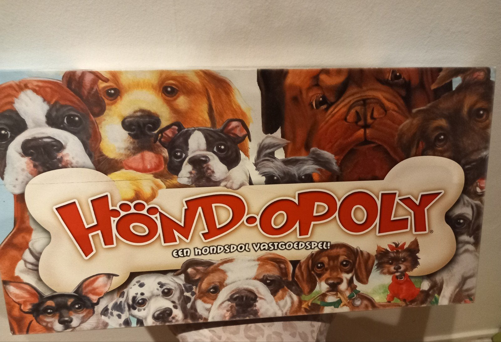 Hond-opoly: Een Honds Dol Vastgoedspel, Een of twee spelers, Ophalen, Zo goed als nieuw, USAopoly