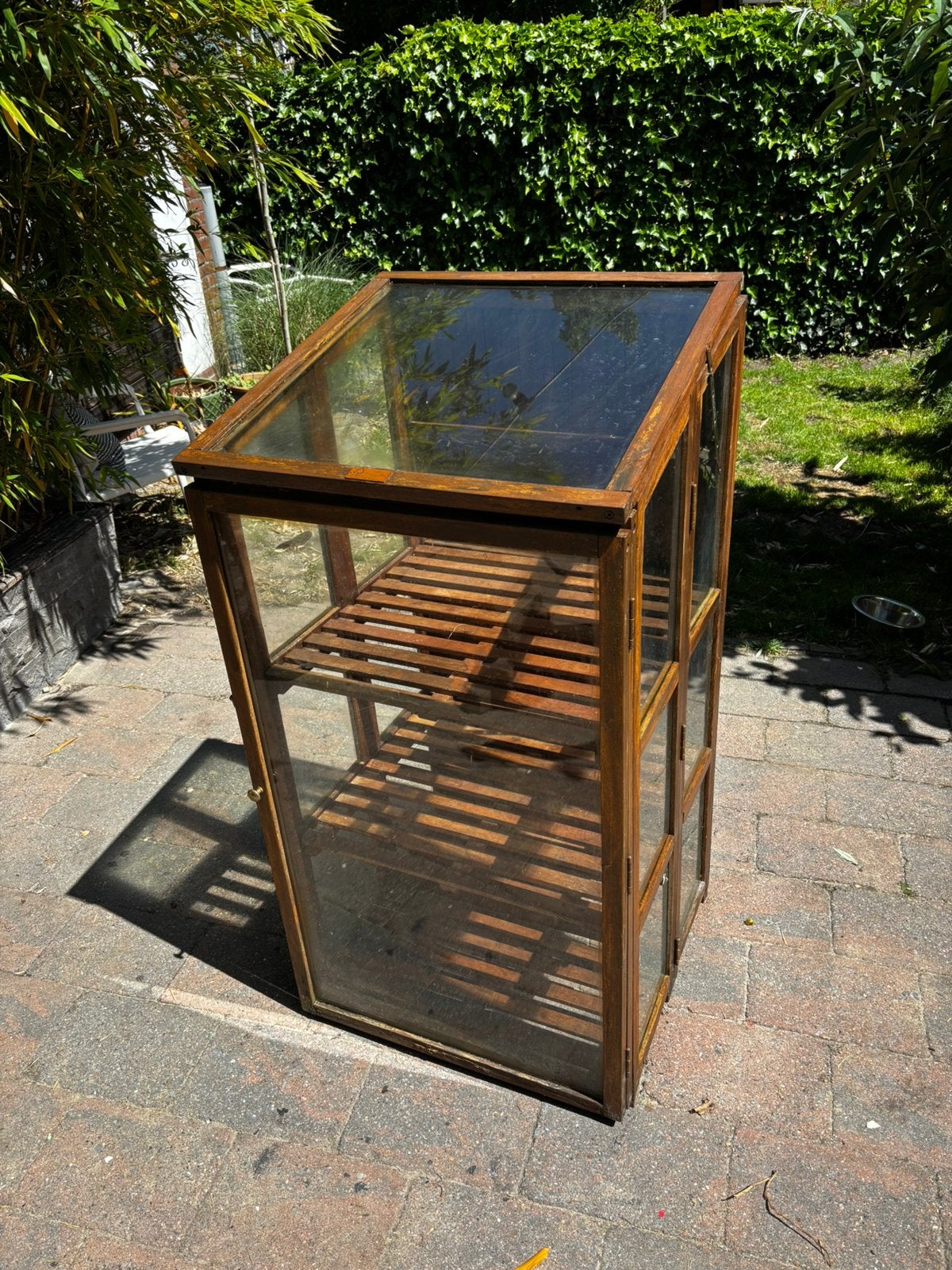Gebruikte Kweekkas Esschert Design Hardhout, Tuin en Terras, Ophalen, Overige materialen, Gebruikt, Kweekkas