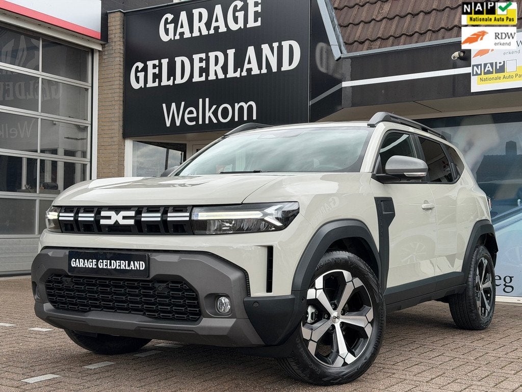 Dacia Duster 1.6 Hybrid 140 Extreme | Full-Led | Navi | Came, 94 pk, Stof, Gebruikt, Zwart