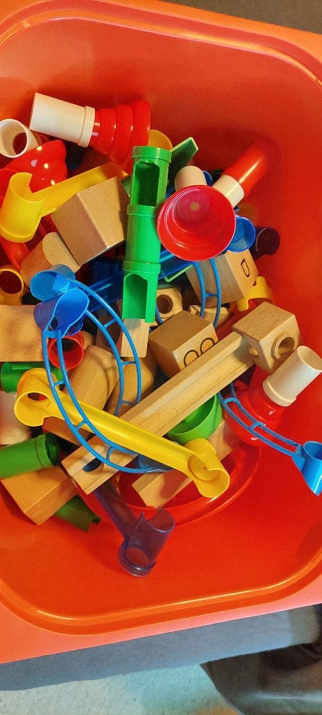 Knikkerbaan, Kinderen en Baby's, Ophalen, Gebruikt, Bouwen