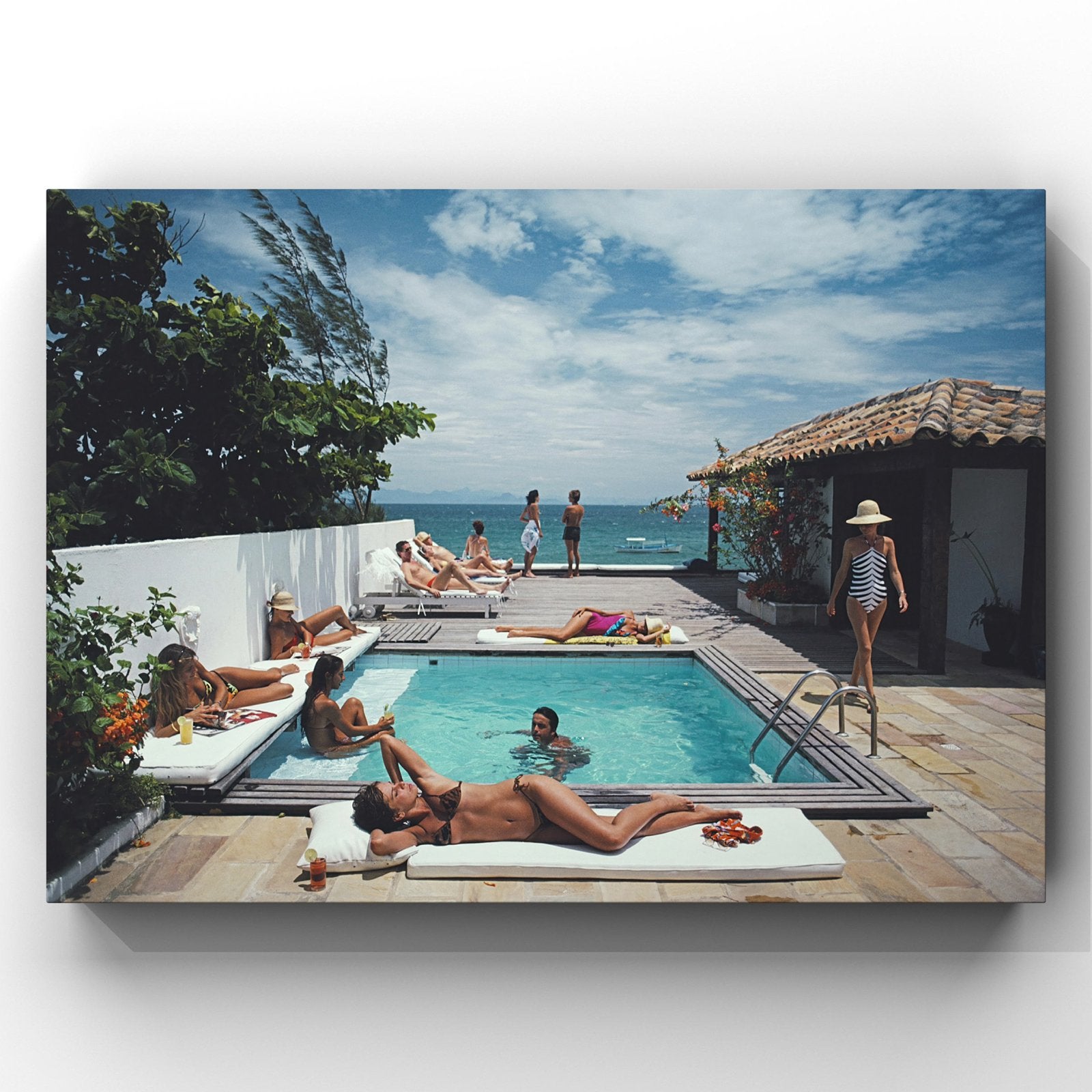 1x slim aarons jaren 80 | Holidaymakers in Brazil. zomers, Ophalen of Verzenden