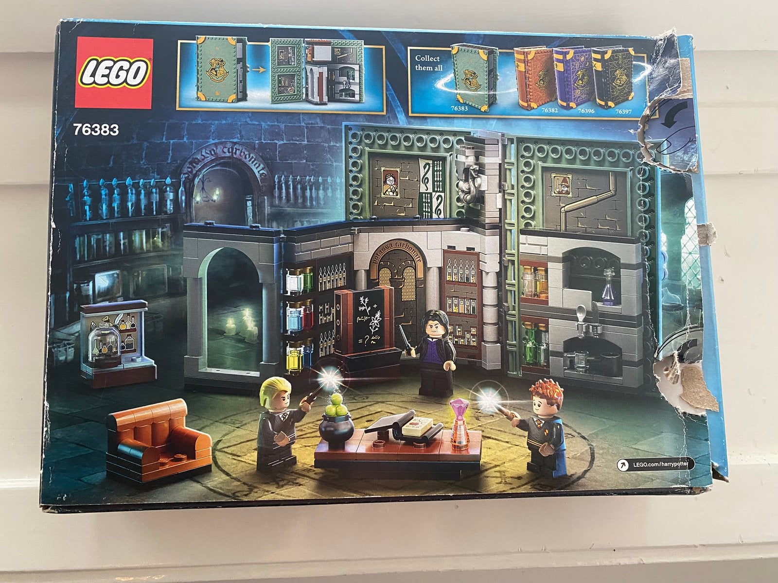 Complete Harry Potter legoset Potions Class met boekje, Ophalen of Verzenden, Gebruikt, Overige typen