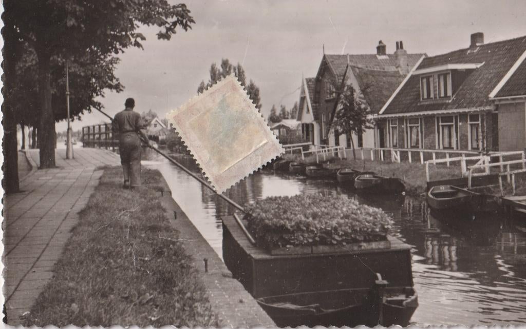 028 Broek op Langendijk Groentenschuit, Verzenden, 1940 tot 1960, Ongelopen, Noord-Holland