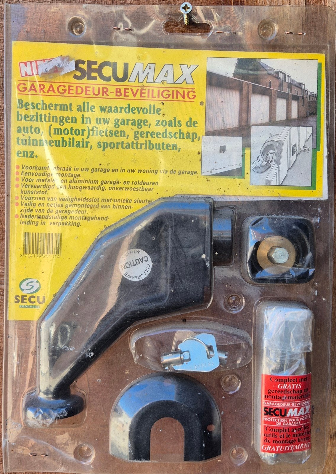 Te koop aangeboden: SecuMax Garagedeurbeveiliging / Garagede, Ophalen
