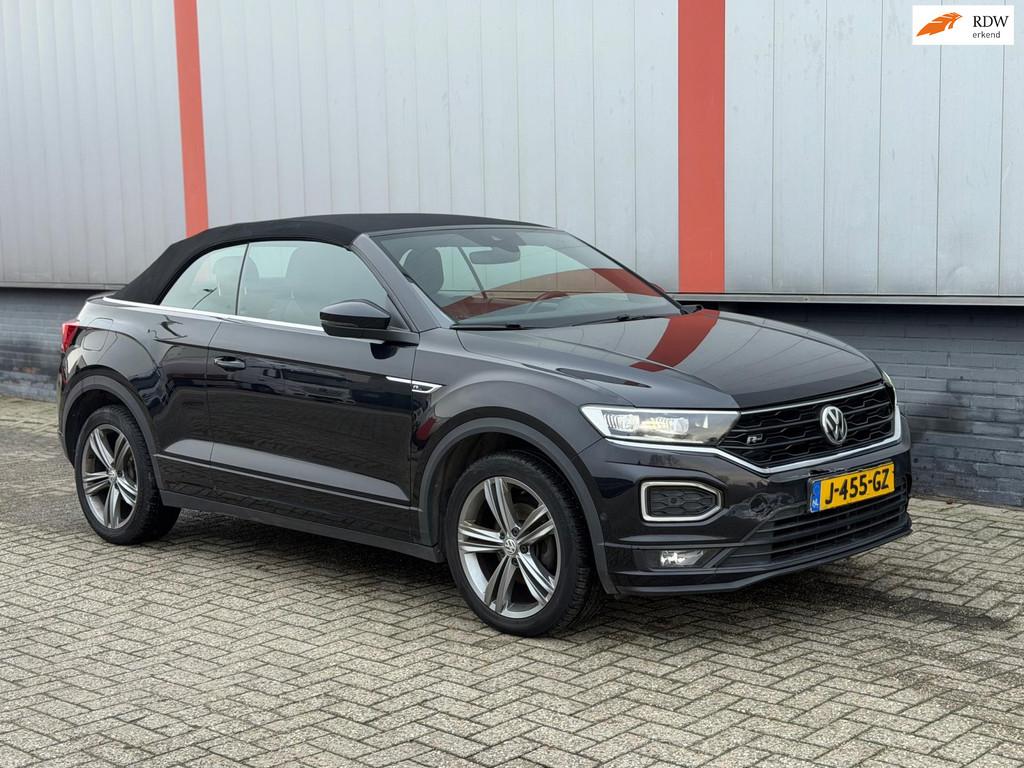 Volkswagen T-Roc Cabrio 1.5 TSI R-Line CABRIO, Auto diversen, Schadeauto's, Volkswagen, Automaat, Benzine, Cabriolet, Zwart