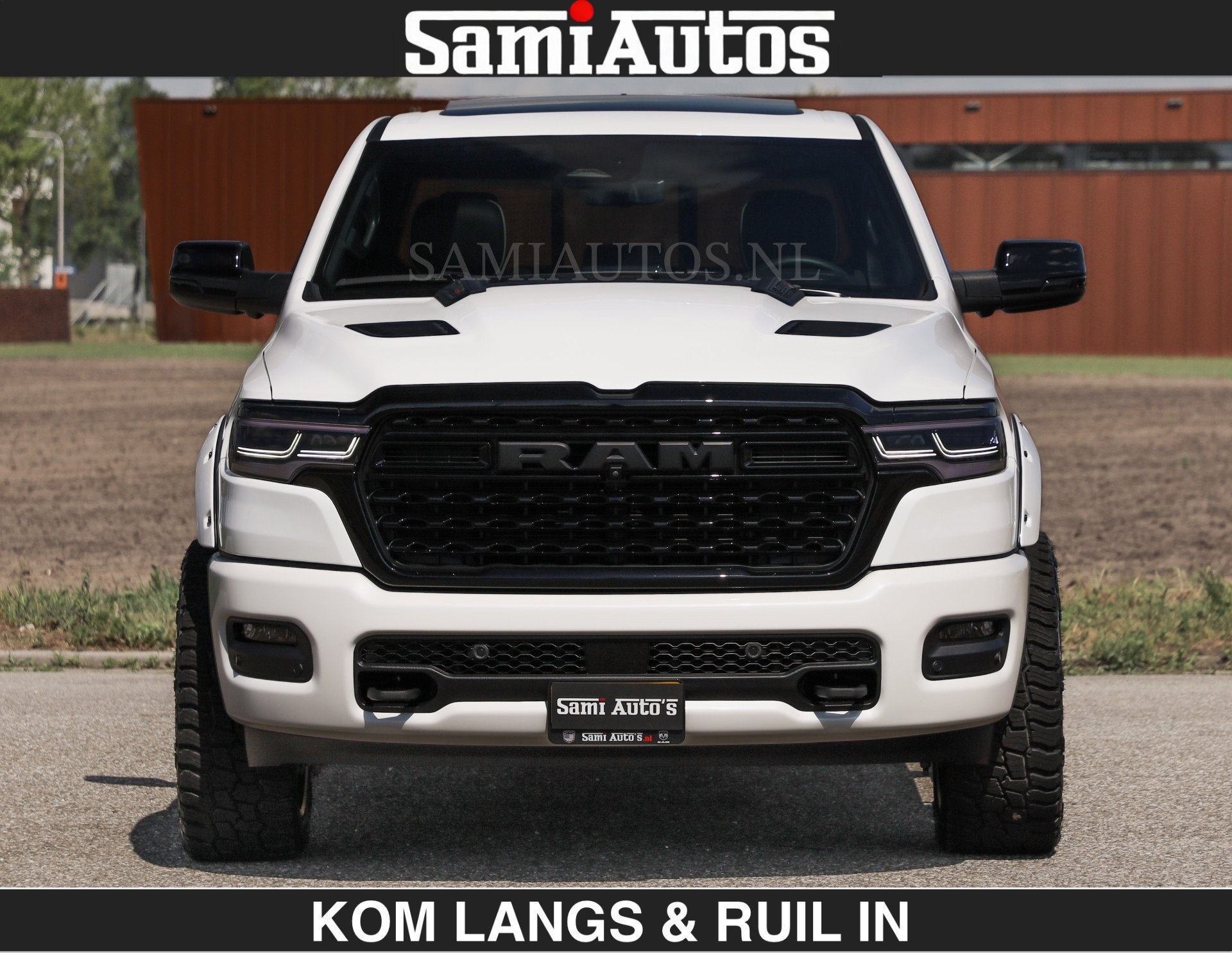 Dodge Ram LIMITED H.O 540 PK 706Nm | Massage + Full Option |, Auto's, Automaat, Met garantie (alle), Wit, Leder
