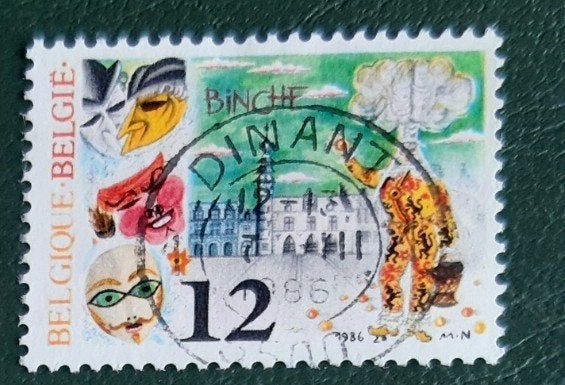 Belg jaar 1986 cob nr 2201, Ophalen of Verzenden, Gestempeld, Gestempeld