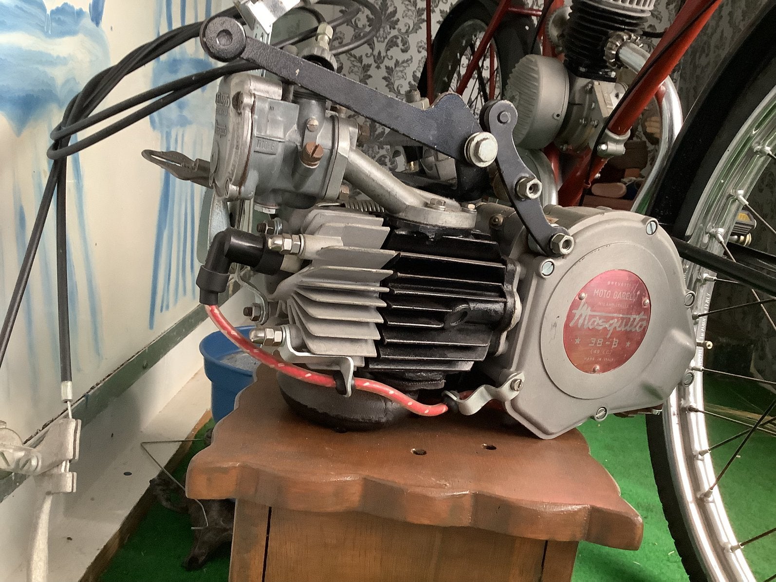 Masqutto hulpmotor te koop, Ophalen, Gebruikt, Blok, Overige merken