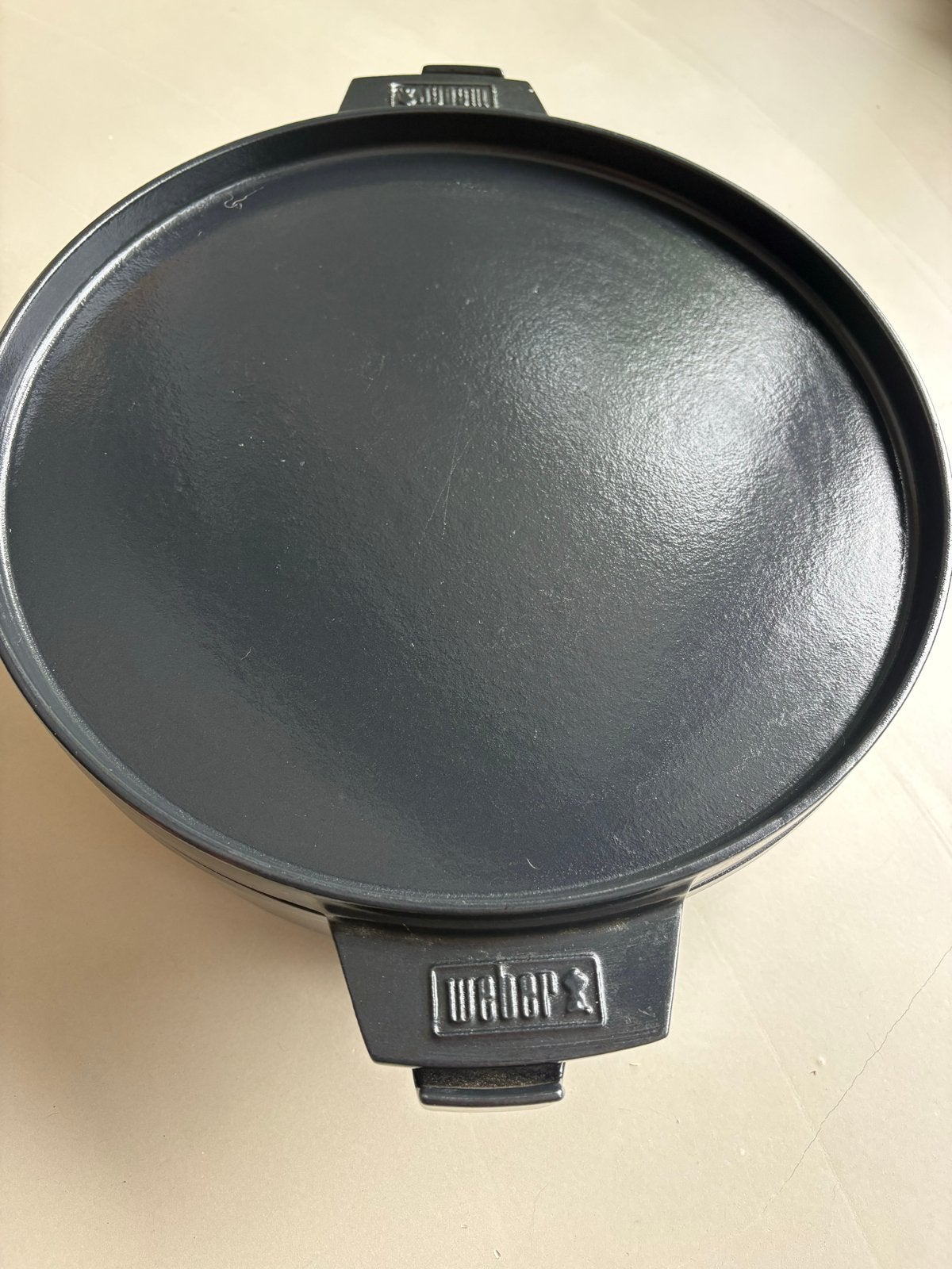Weber GBS Dutch Oven / Braadpan - Gietijzer, Ophalen, Zo goed als nieuw