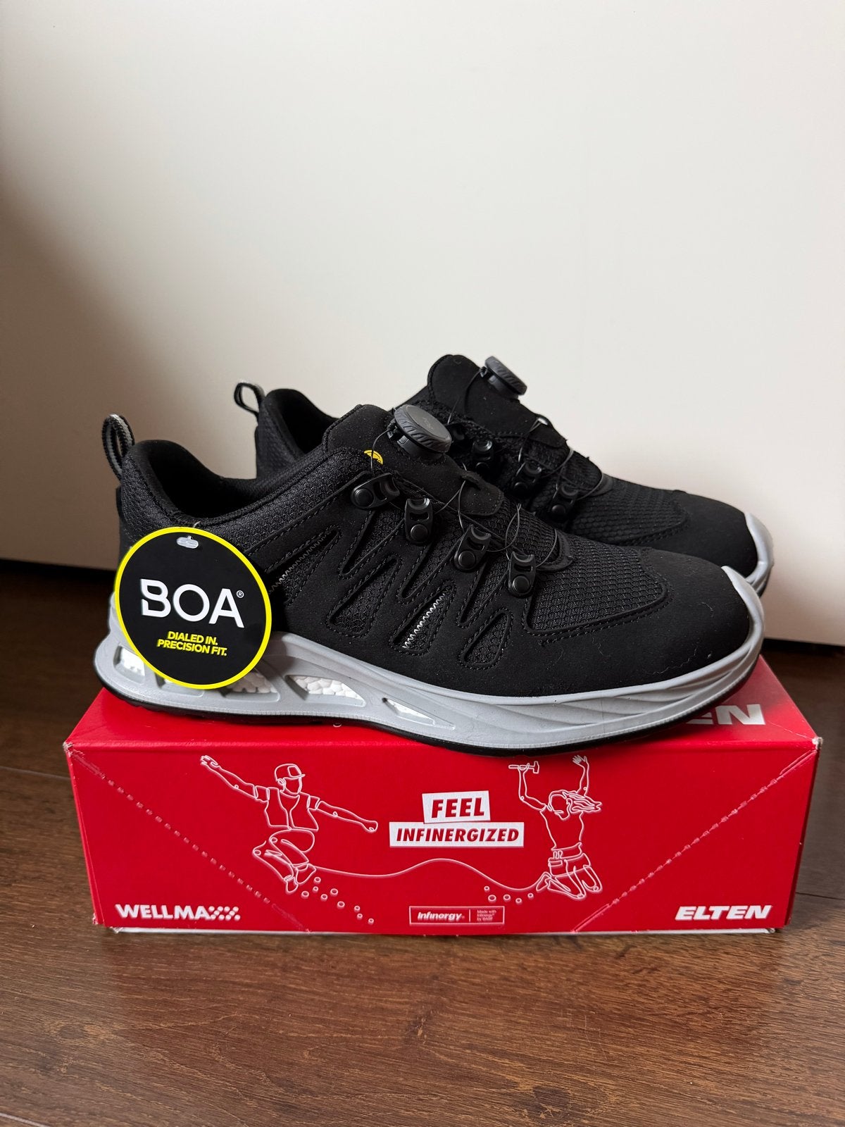 Elten Maddox XXR BOA Werkschoenen Maat 43 - Nieuw, Ophalen of Verzenden, Nieuw, Zwart, Werkschoenen