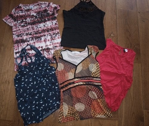 5 Zomer Shirtjes (S), Kleding | Dames, T-shirts, Gedragen, Maat 36 (S), Overige kleuren, Korte mouw, Ophalen of Verzenden