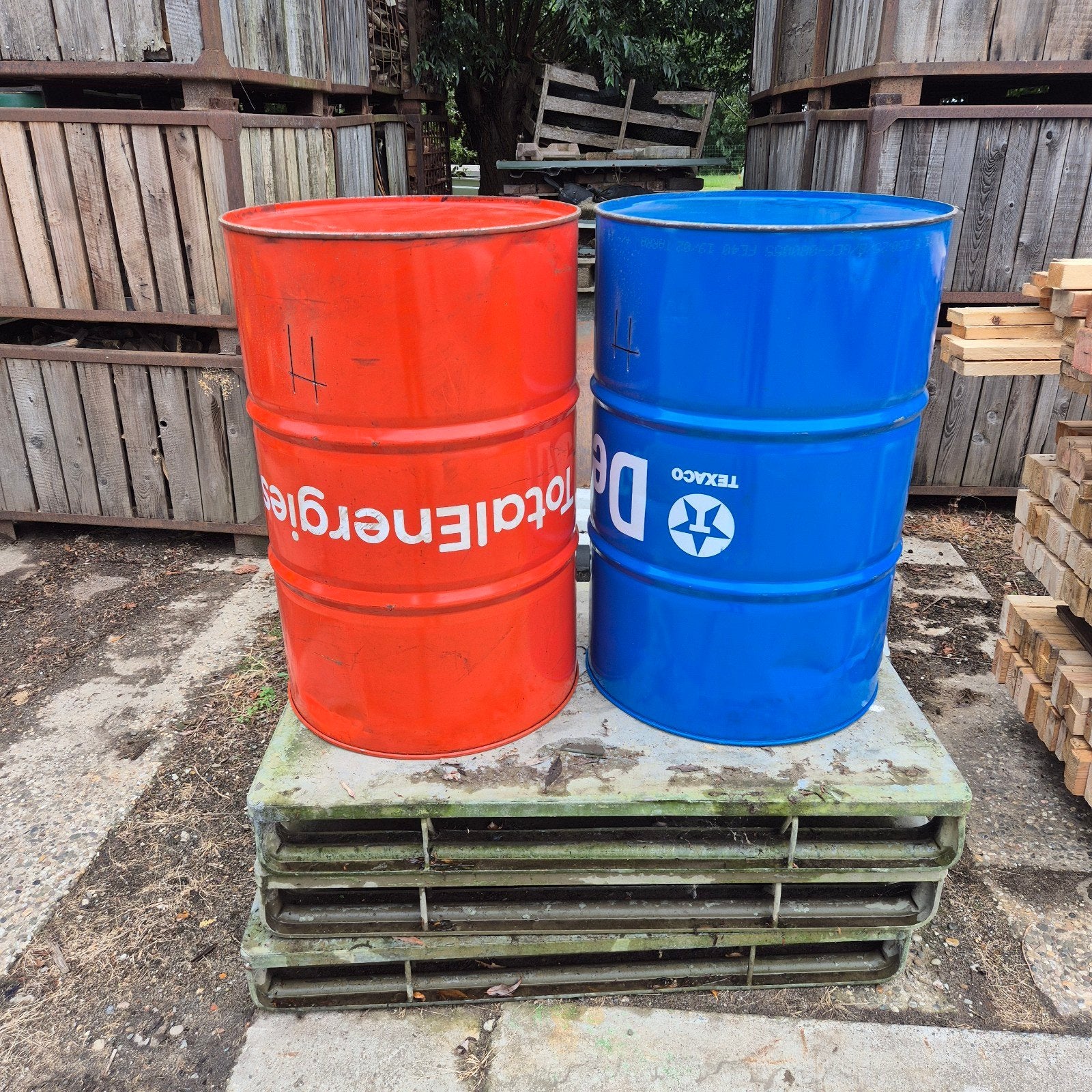 stookton brandton vuurton 200 liter, Tuin en Terras, Ophalen