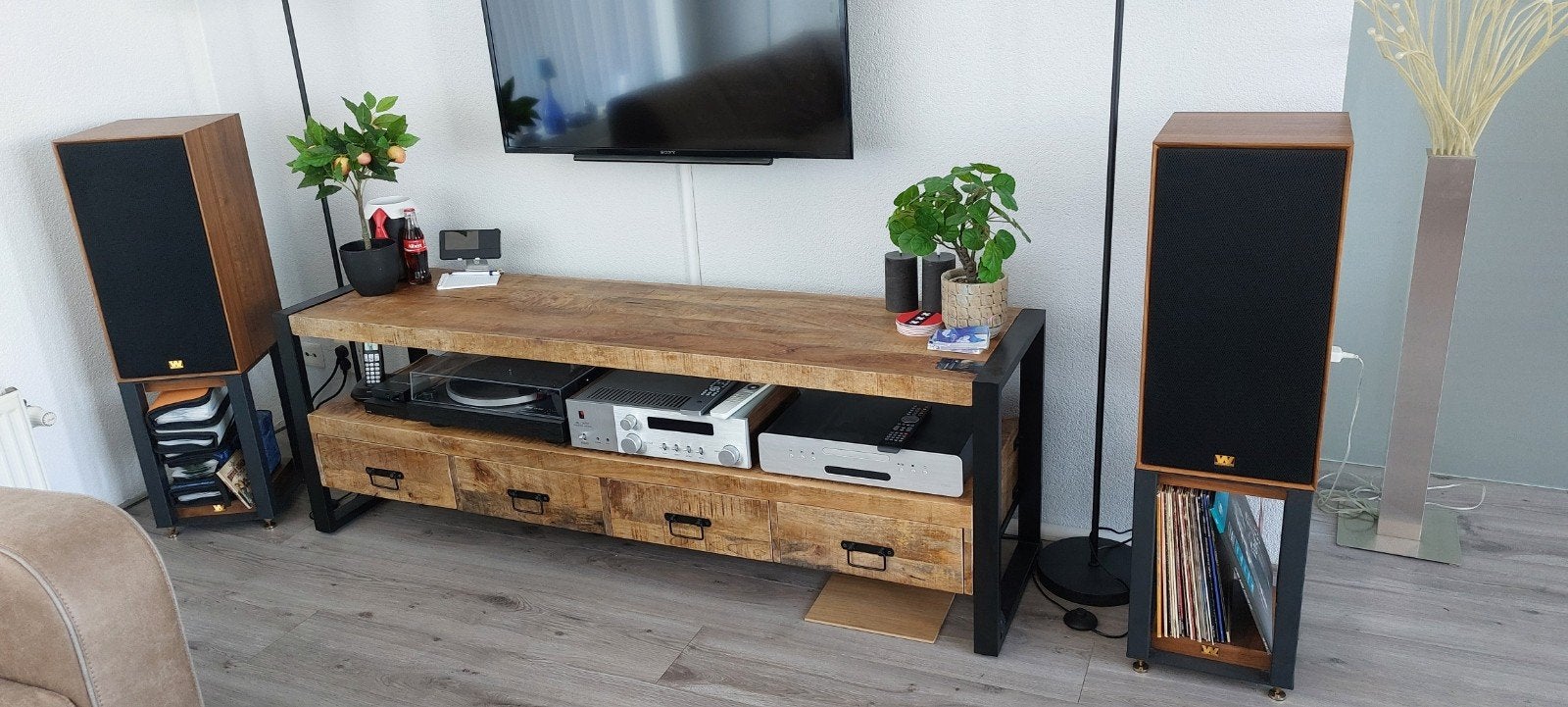 Wharfedale Super Linton - Zo goed als nieuw, incl. stands, Ophalen, Zo goed als nieuw, Overige merken