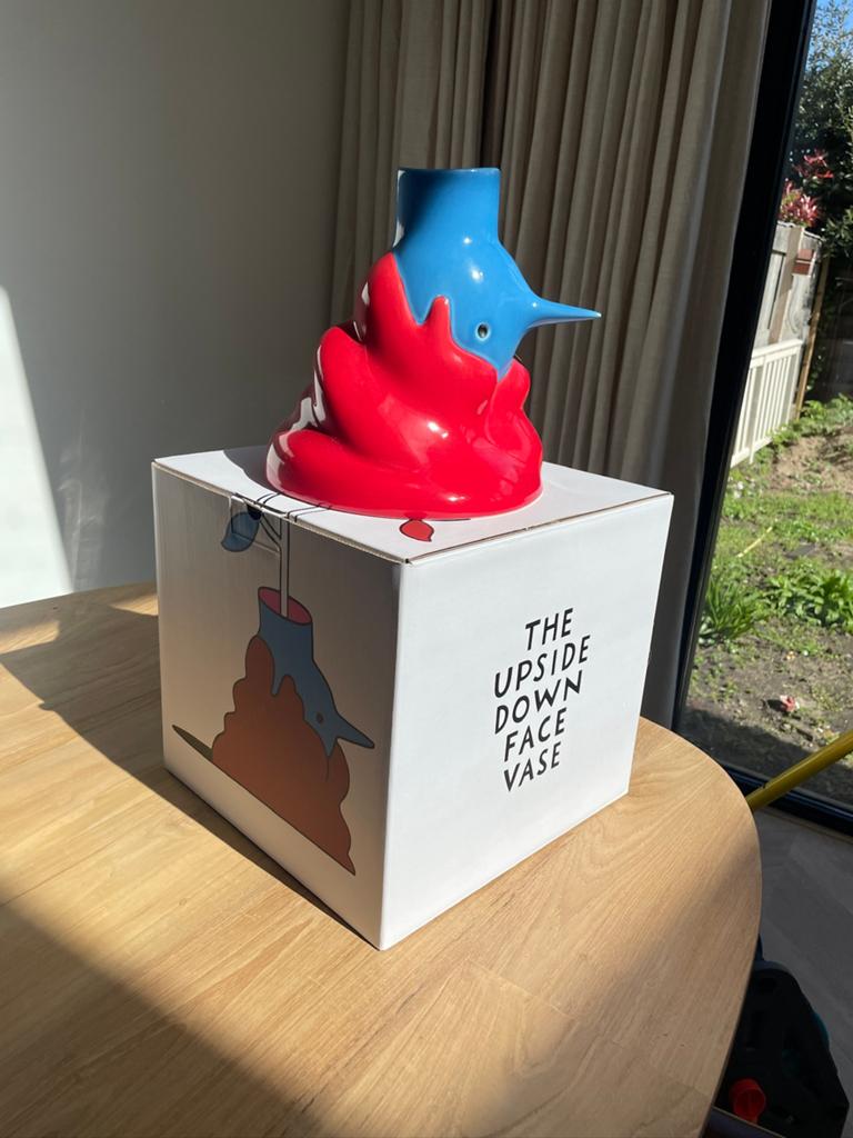 Parra x Case Studyo – The Upside Down Face Vase Hair, Ophalen of Verzenden
