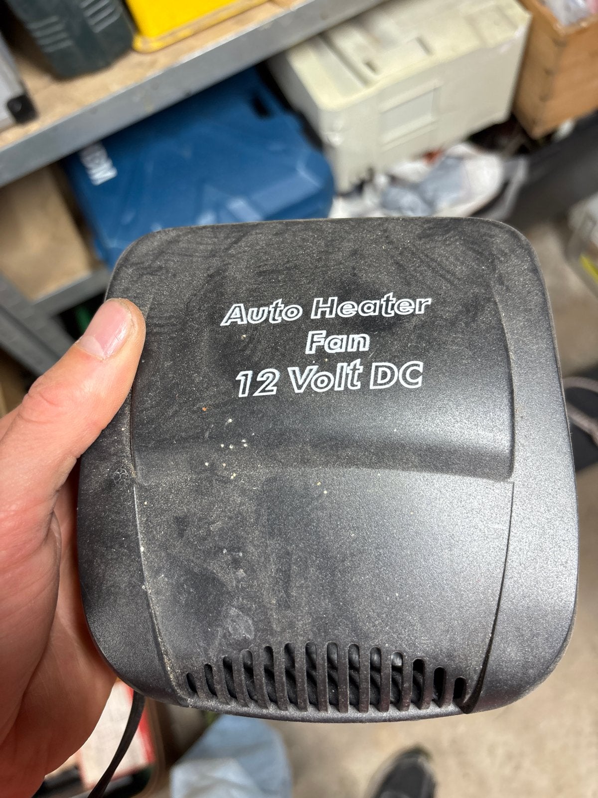 Auto Heater Fan 12 Volt DC, Ophalen of Verzenden, Gebruikt