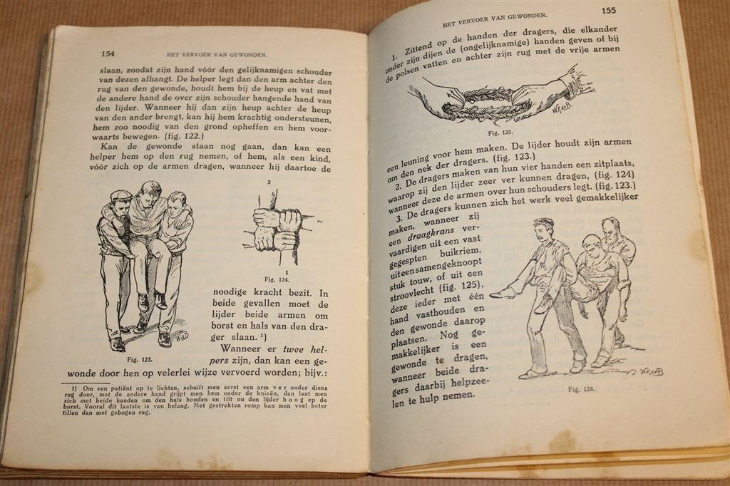 Eerste Hulp Bij Ongelukken — Vintage Uitgave 1931, Ophalen of Verzenden, Gelezen