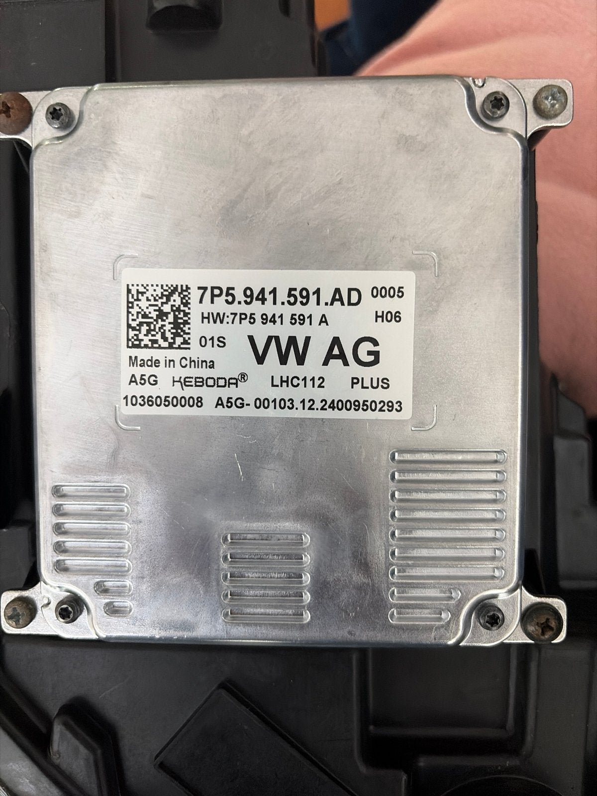 VW AG Koplamp Module 7P5.941.591.AD, Ophalen, Gebruikt, Volkswagen