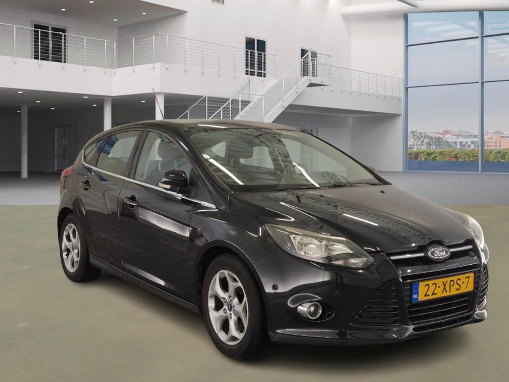 Ford Focus 1.0 EcoBoost Lease Titanium|NAVI|DODEHOEKSENSR|KE, Euro 5, 101 pk, Gebruikt, 635 kg