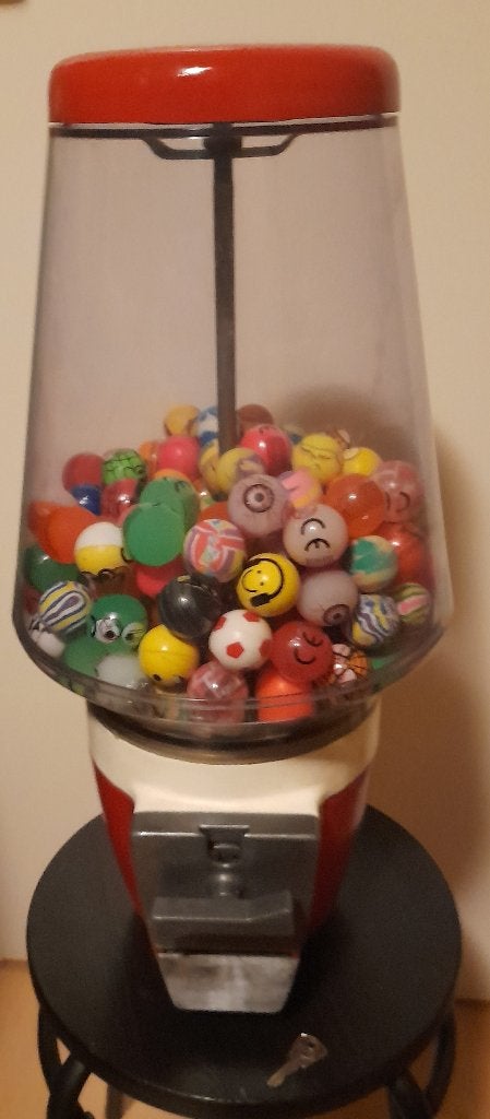 Kauwgomballen automaat Vendor Rhea Vintage 60's, Verzamelen, Automaten | Overige, Ophalen of Verzenden, Gebruikt