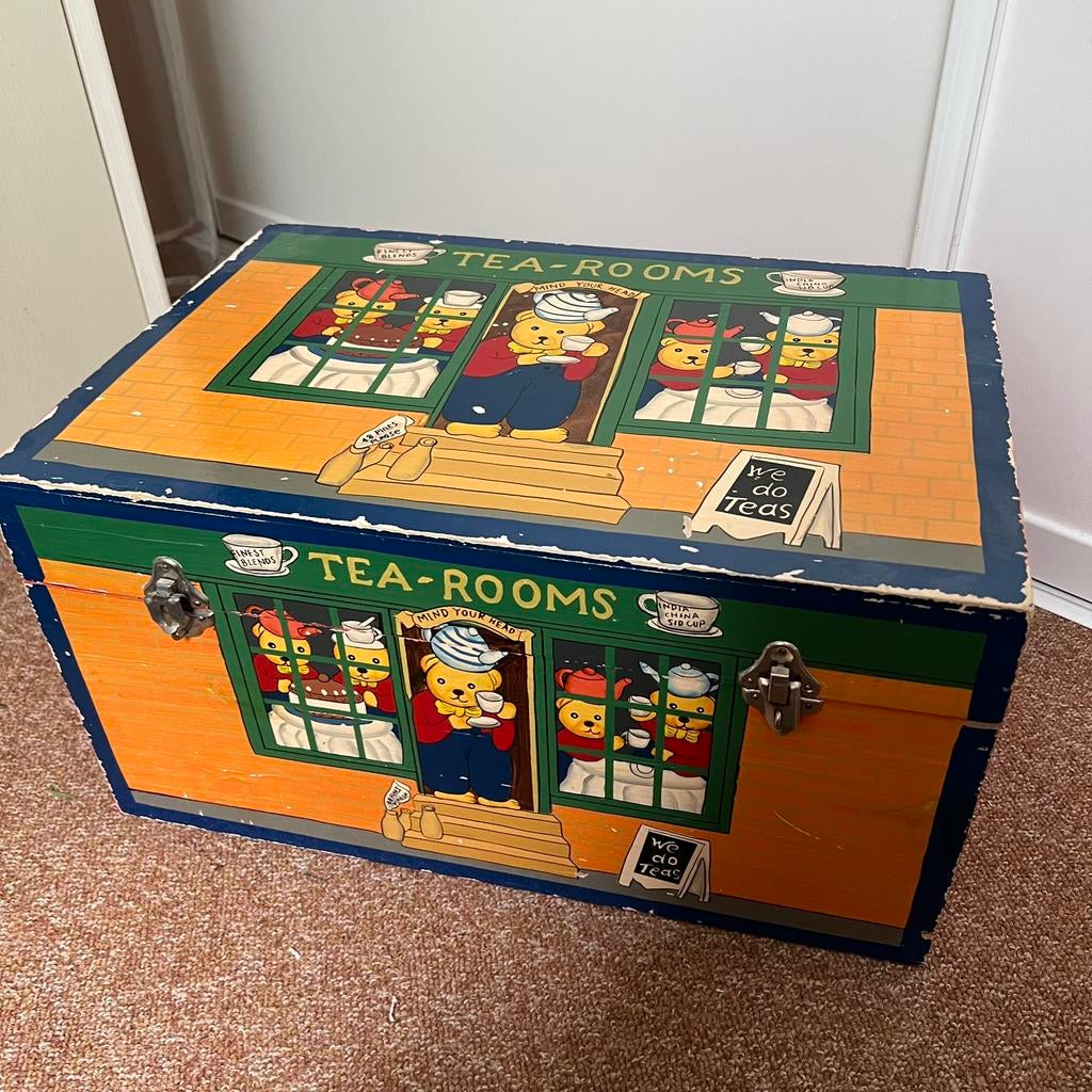 Speelgoed kist beertjes speelgoedkist 47 x 32 x 25 cm, Huis en Inrichting, Woonaccessoires | Kisten, Ophalen of Verzenden, Zo goed als nieuw