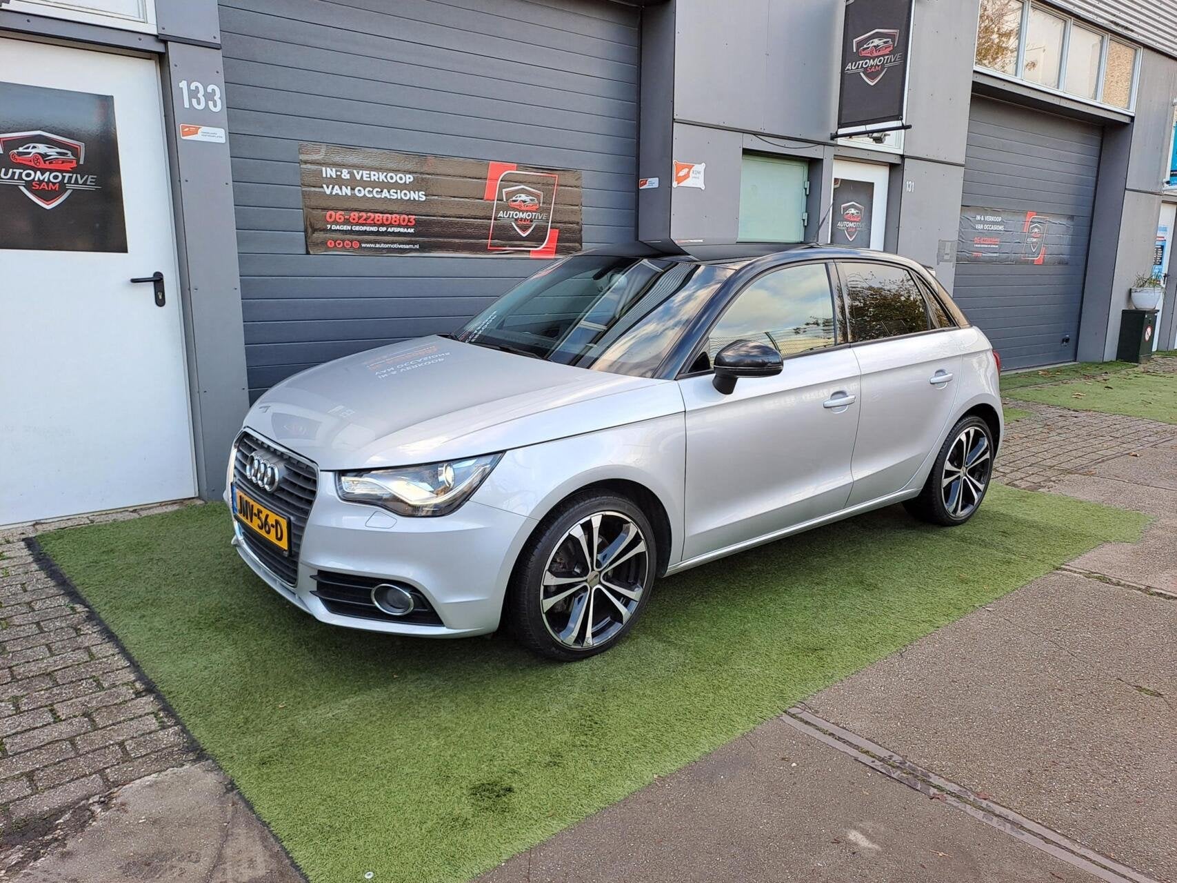 Audi A1 Sportback 1.4 TFSI Ambition Pro Line 90KW Automaat, Auto's, Euro 5, Stof, 4 cilinders, Xenon verlichting