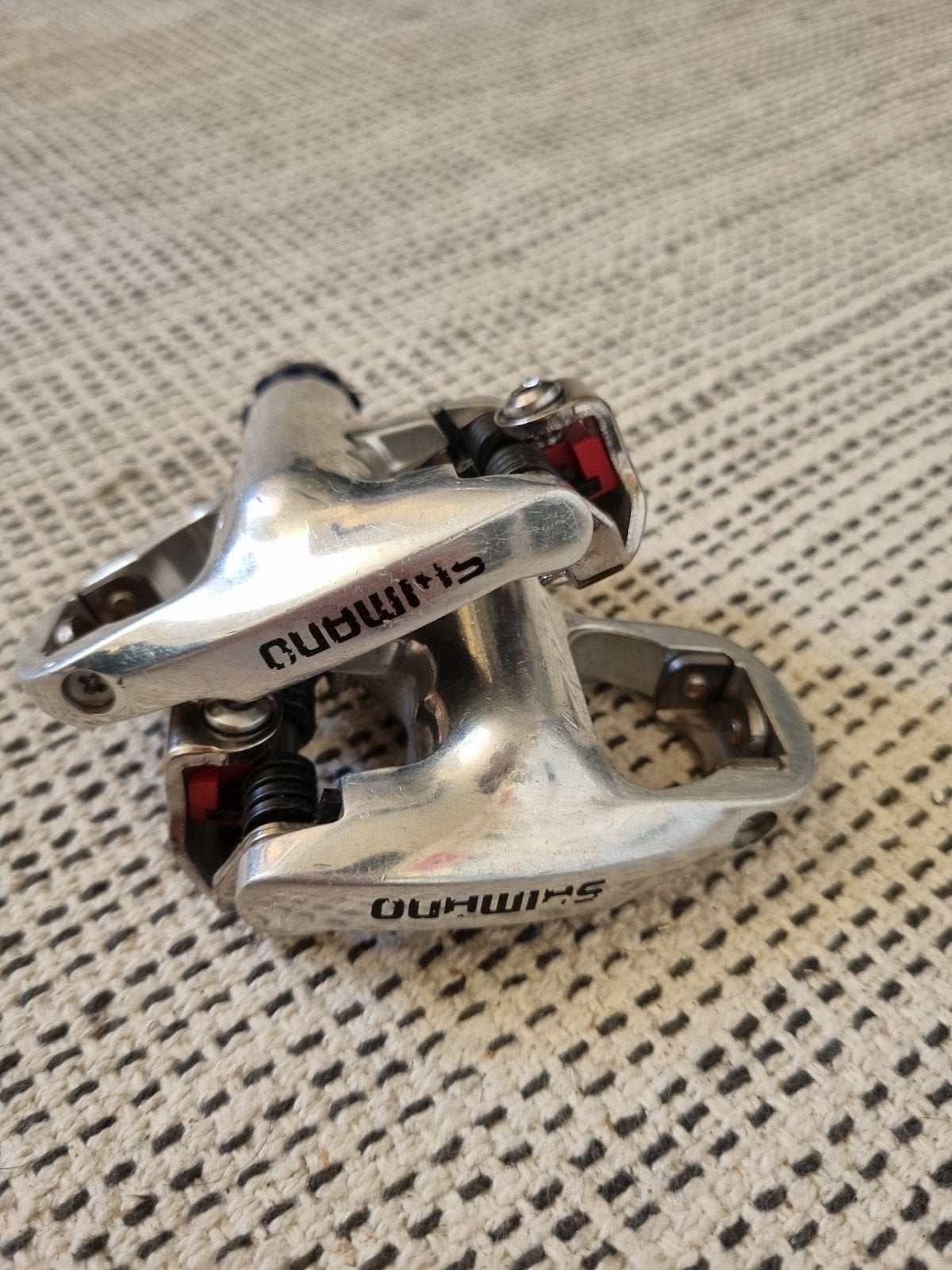 Shimano PD5500 SPD Pedalen - Zo goed als nieuw, Crankstel of Pedalen, Ophalen of Verzenden, Zo goed als nieuw, Aluminium