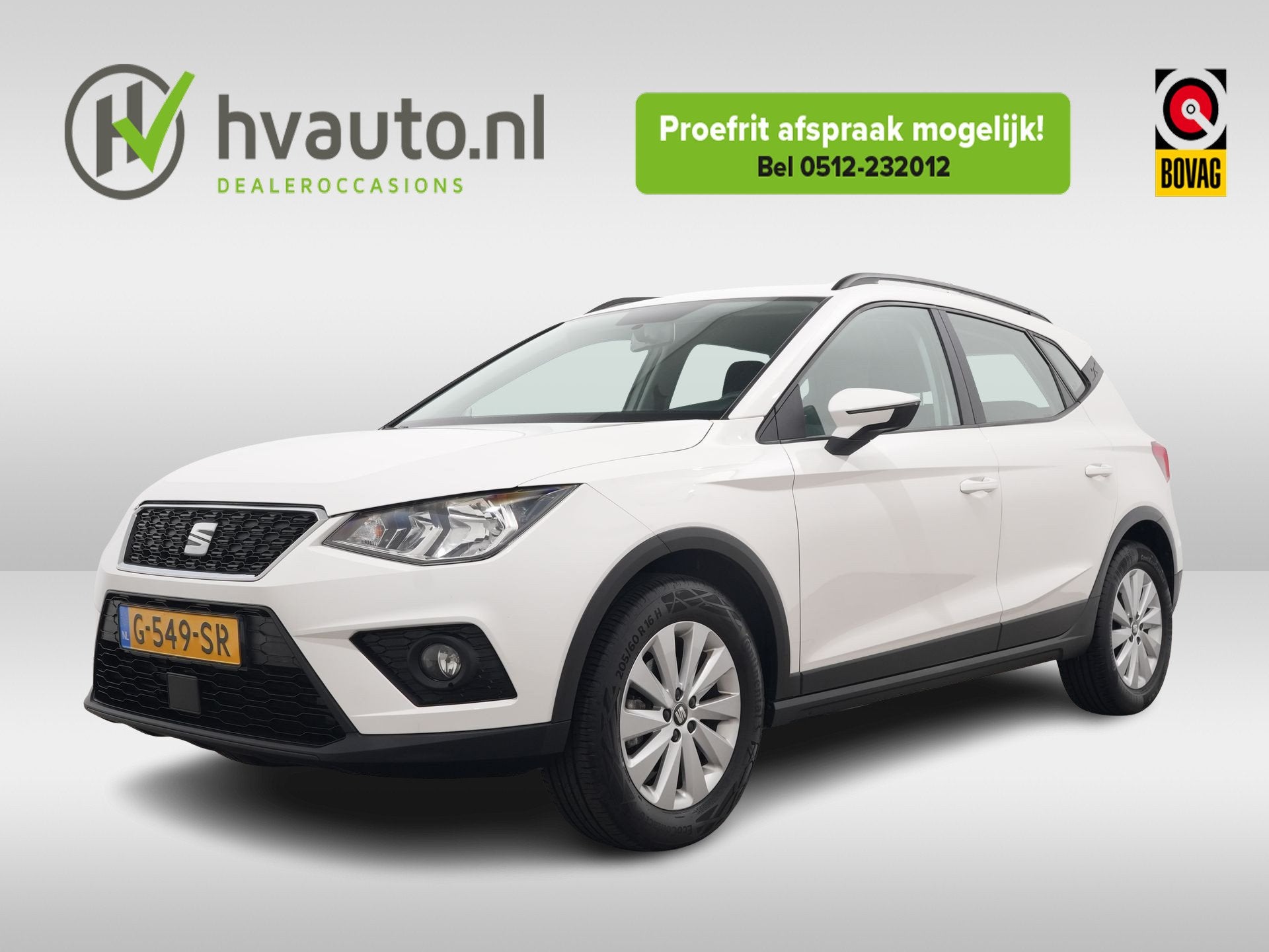 SEAT Arona 1.0 TSI 95PK STYLE | Cruise | zeer nette auto, Auto's, Voorwielaandrijving, Stof, Gebruikt, Origineel Nederlands