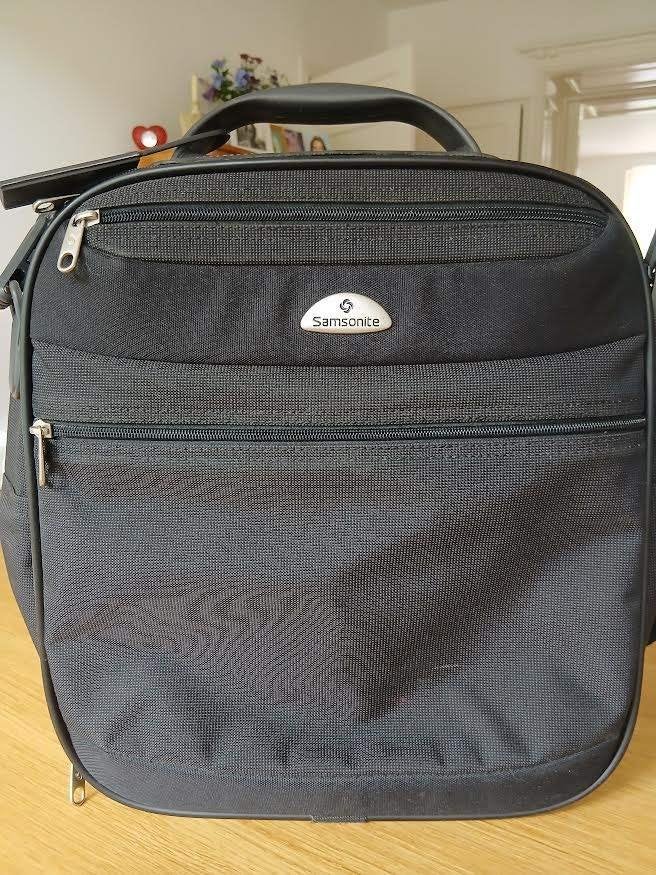 Samsonite akte-laptop tas., Ophalen, Zo goed als nieuw, Zwart, Overige typen