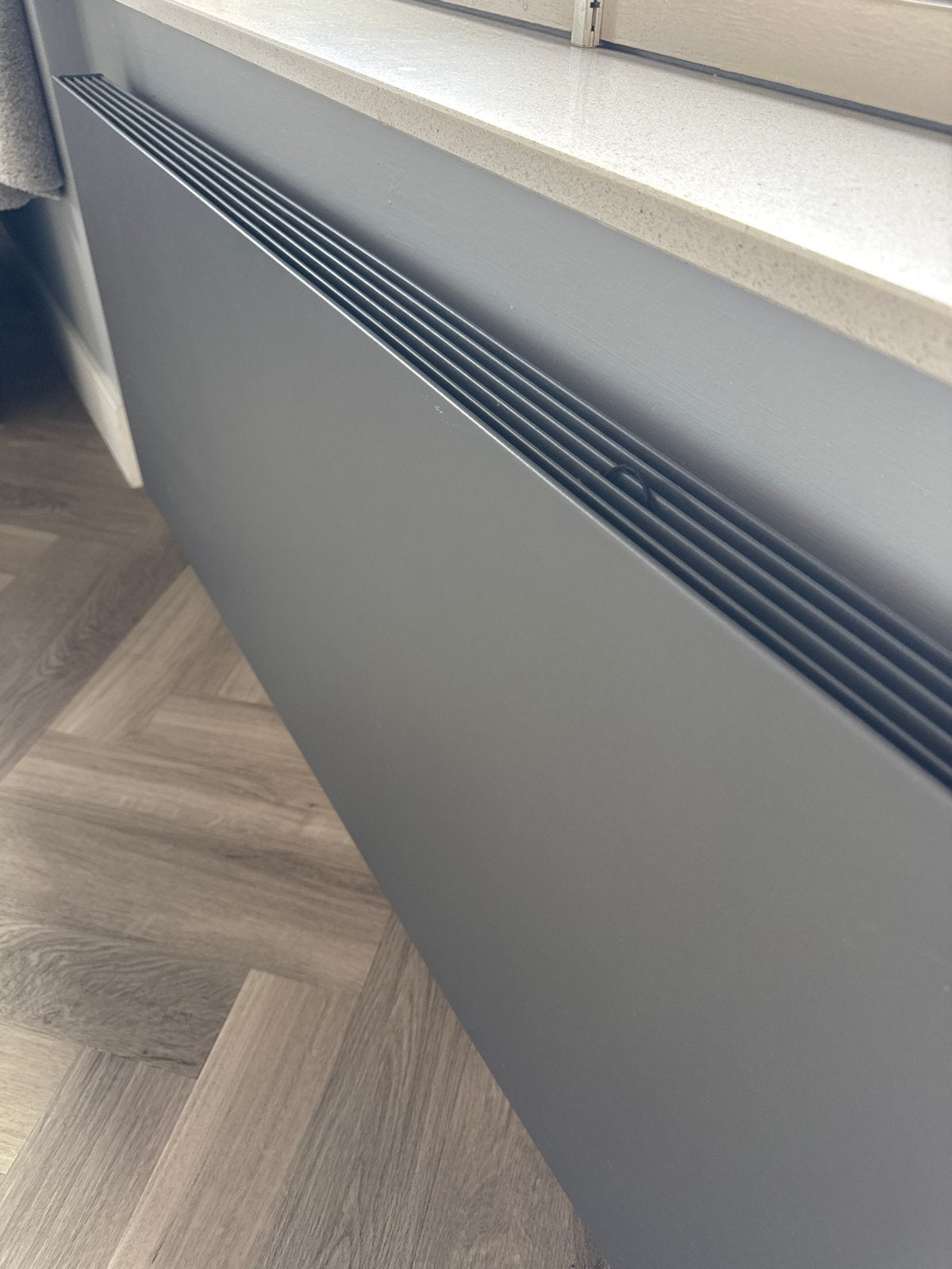 Magnetische radiator ombouw 145x55x6 cm, Ophalen, 30 tot 80 cm, Gebruikt, Overige typen