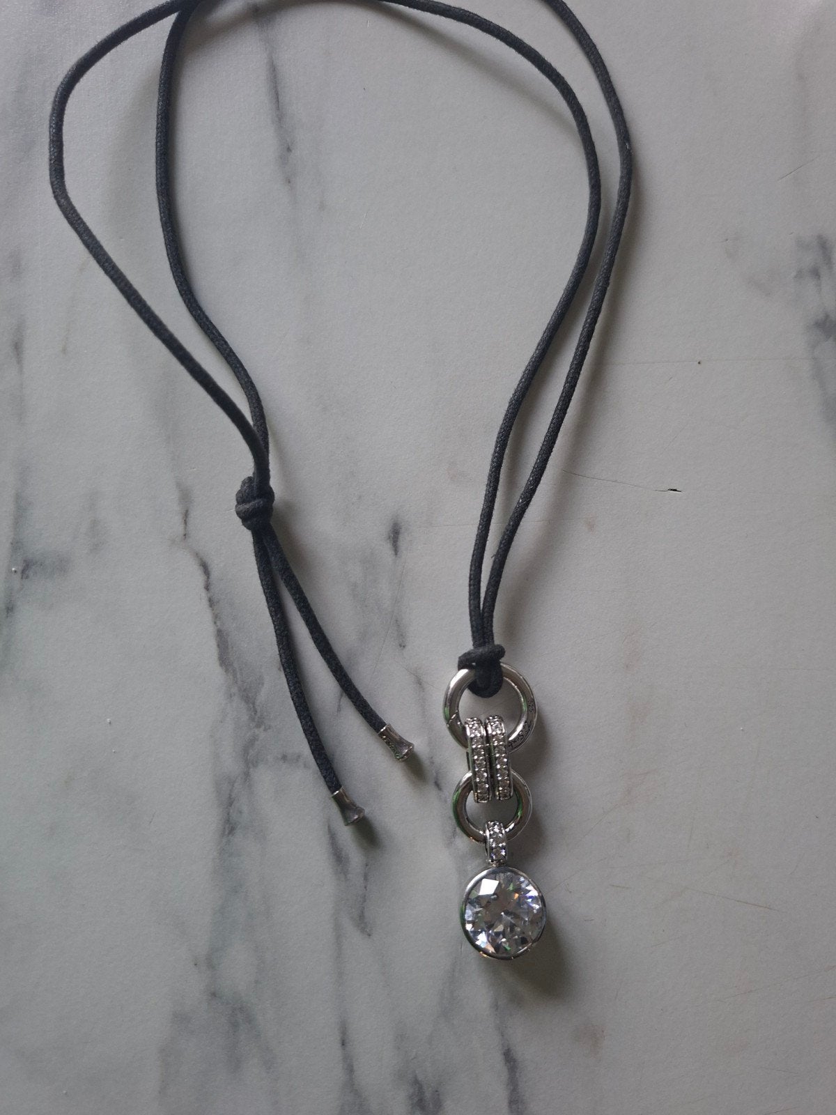 ti sento ketting hanger, Ophalen, Zo goed als nieuw, Zilver, Zilver