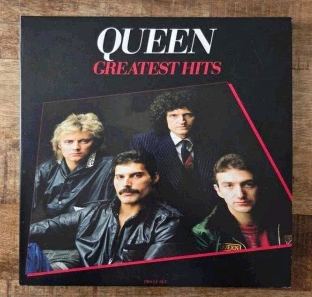 Dubbel lp Queen greatest hits, Cd's en Dvd's, Vinyl | Rock, Ophalen of Verzenden, Zo goed als nieuw