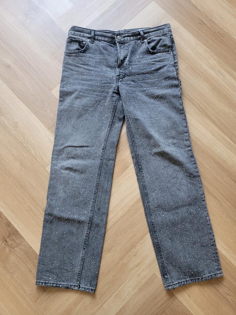 Zara glitterjeans, Zara, Ophalen of Verzenden, Zo goed als nieuw, W30 - W32 (confectie 38/40)