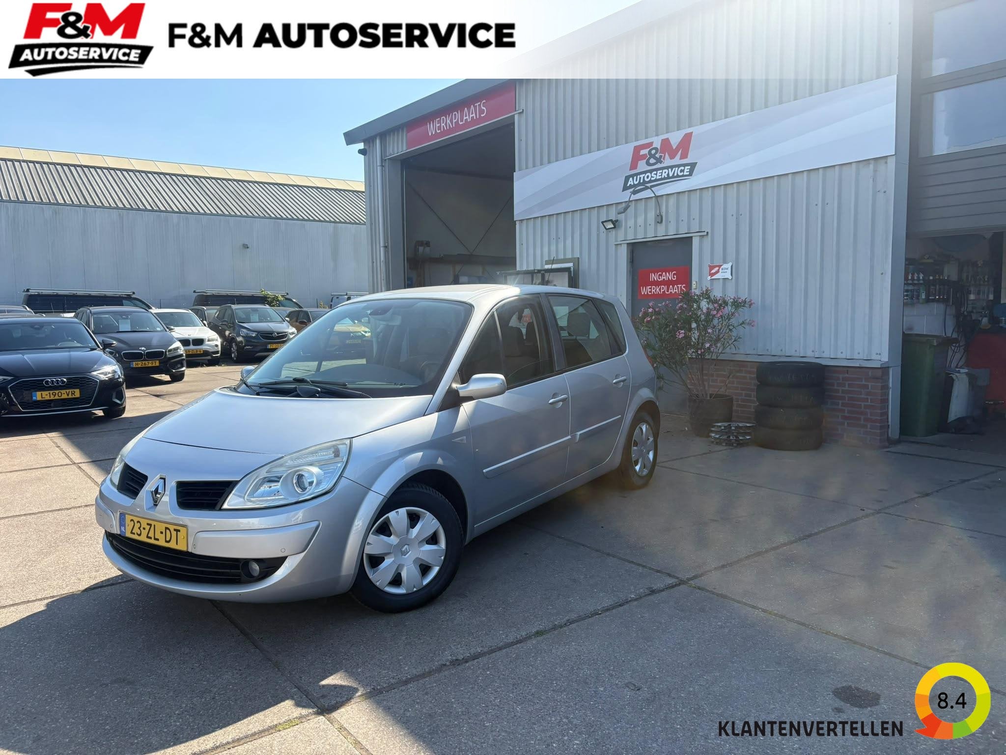 Renault Scénic 1.6-16V Business Line Clima, cruise, navi, p, Auto's, Gebruikt, 1295 kg, 4 cilinders, Parkeersensor